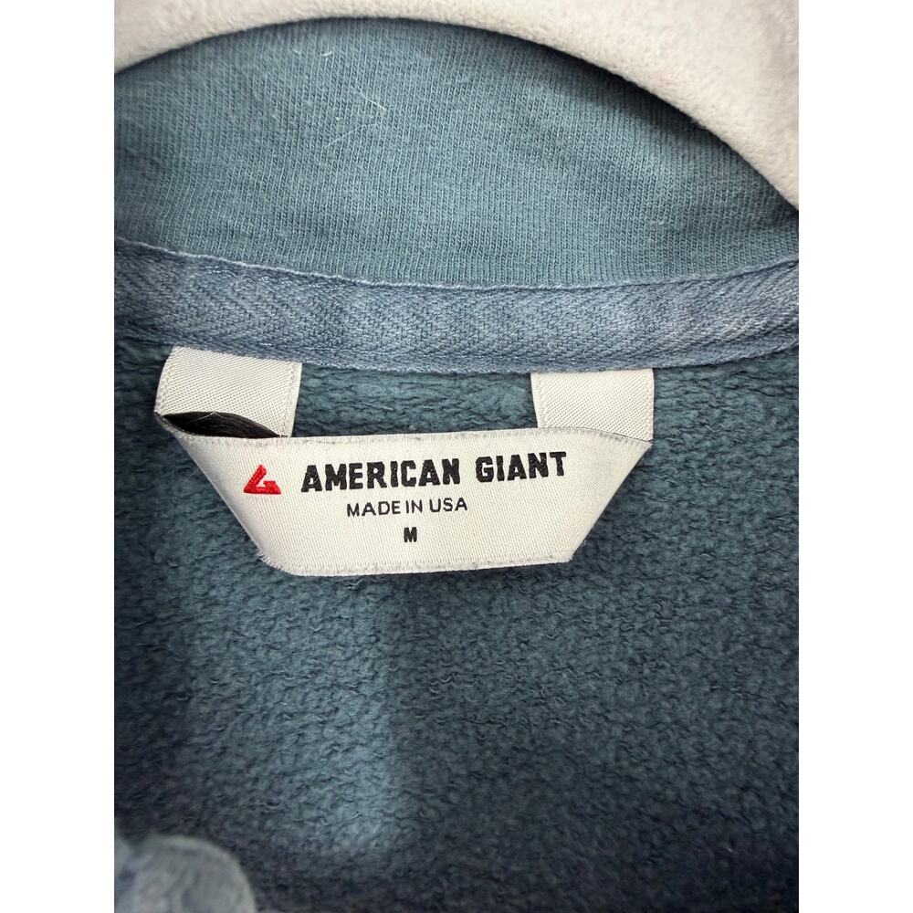 American Giant Womens Full Zip Jacket Size M Casual Pockets Outdoor Grunge - Picture 3 of 11